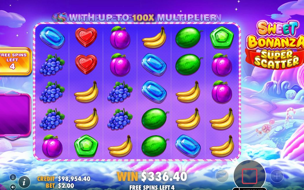 MULTIPLIER BOMB med värden som räknas in i varje tumble