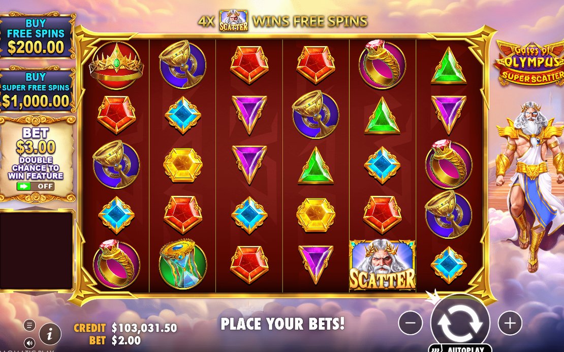 Gates of Olympus Super Scatter